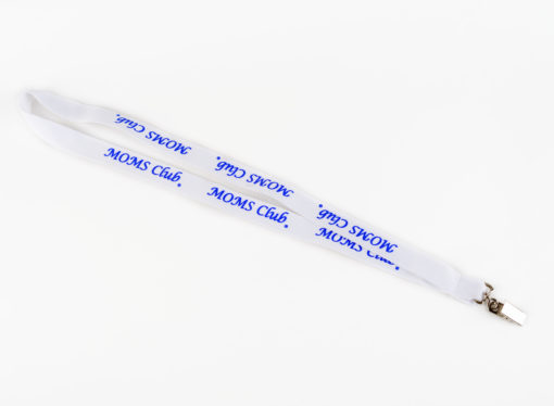 Lanyard - White Woven - Image 3