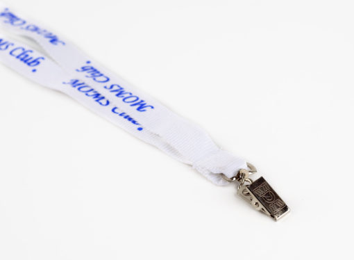 Lanyard - White Woven - Image 2