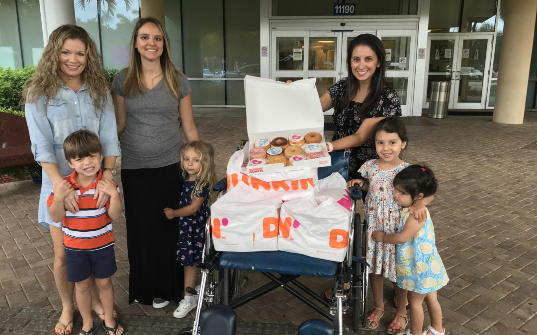 MOMS Club of Naples Donates Donuts
