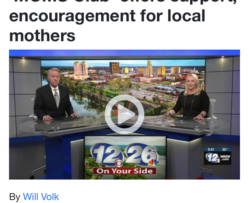 MOMS Club of Evans Made Their Local  News